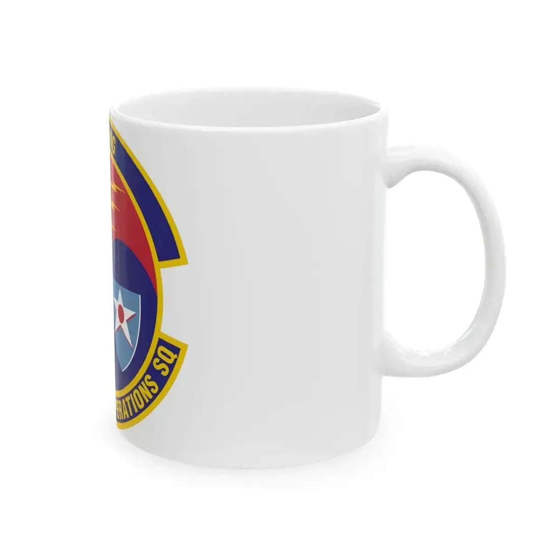 607th Combat Operations Squadron (U.S. Air Force) White Coffee Mug - Go Mug Yourself
