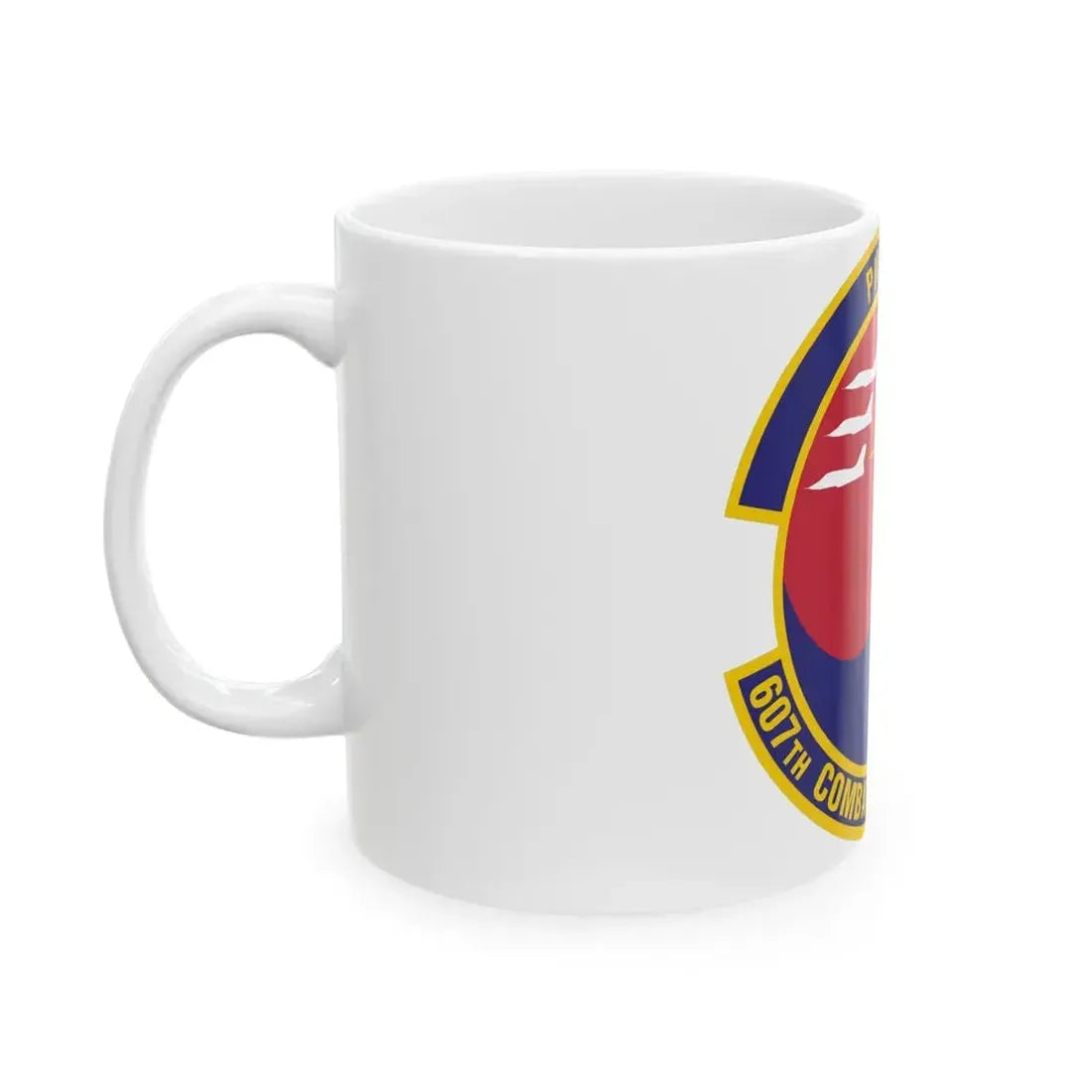 607th Combat Operations Squadron (U.S. Air Force) White Coffee Mug - Go Mug Yourself