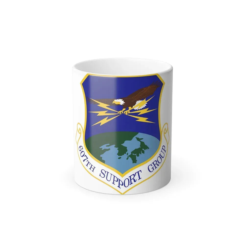 607th Support Group (U.S. Air Force) Color Changing Coffee Mug 11oz - Go Mug Yourself