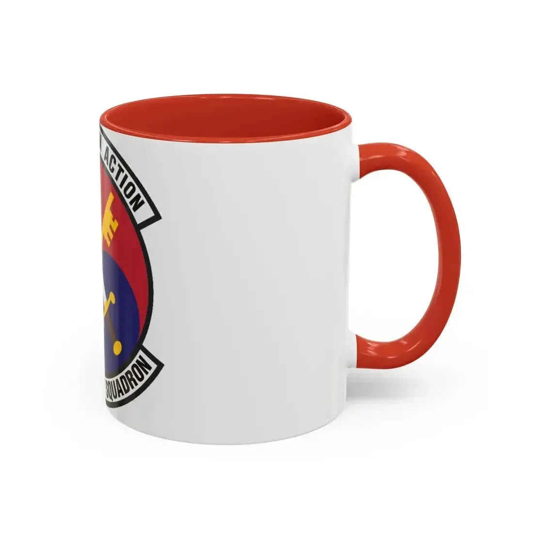 607th Support Squadron (U.S. Air Force) Accent Coffee Mug - Go Mug Yourself