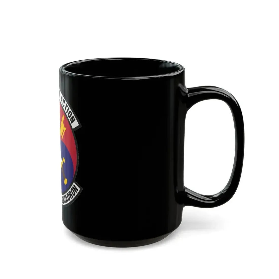607th Support Squadron (U.S. Air Force) Black Coffee Mug - Go Mug Yourself
