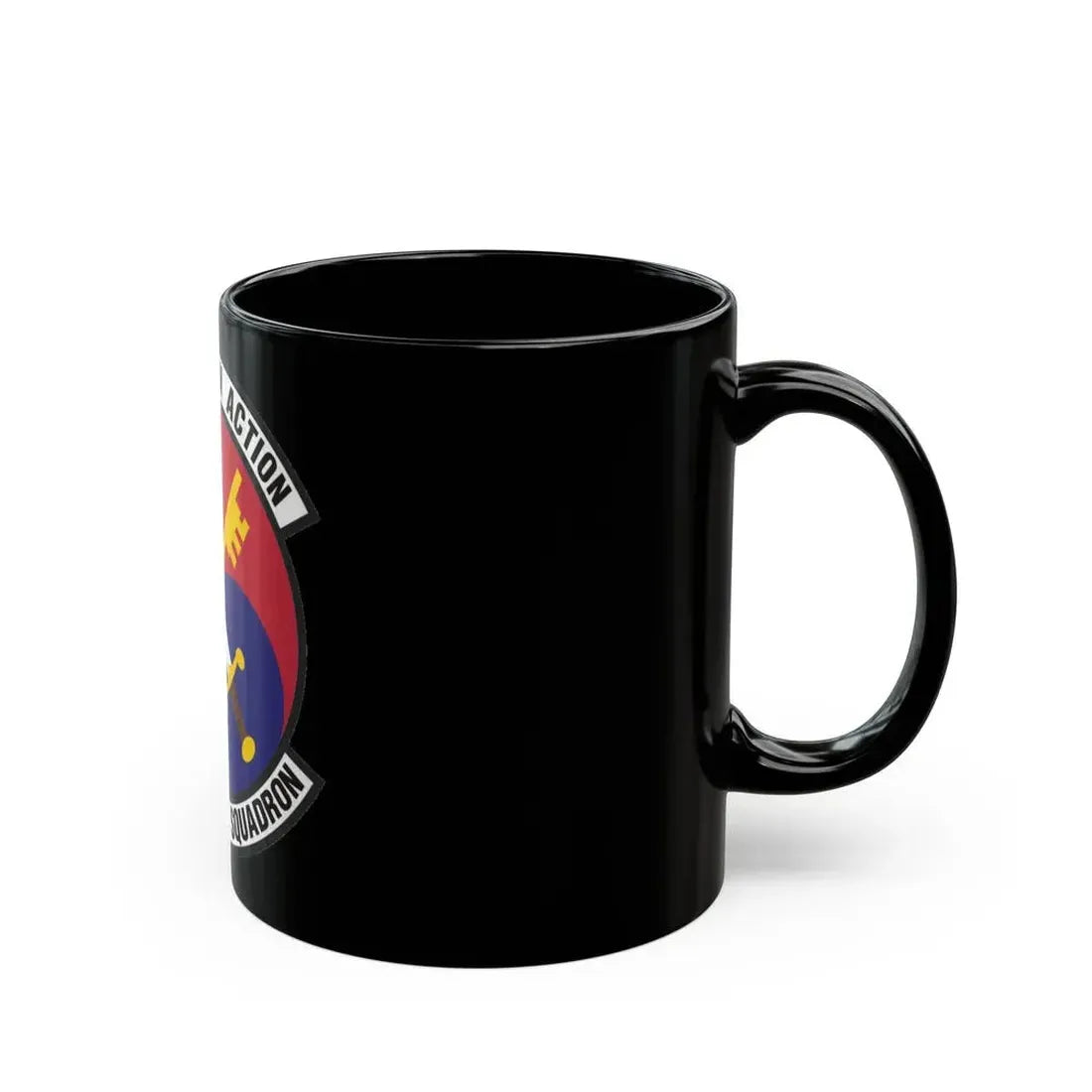 607th Support Squadron (U.S. Air Force) Black Coffee Mug - Go Mug Yourself