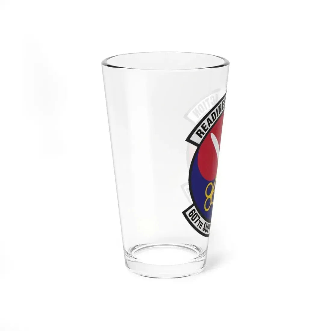 607th Support Squadron (U.S. Air Force) Pint Glass 16oz - Go Mug Yourself