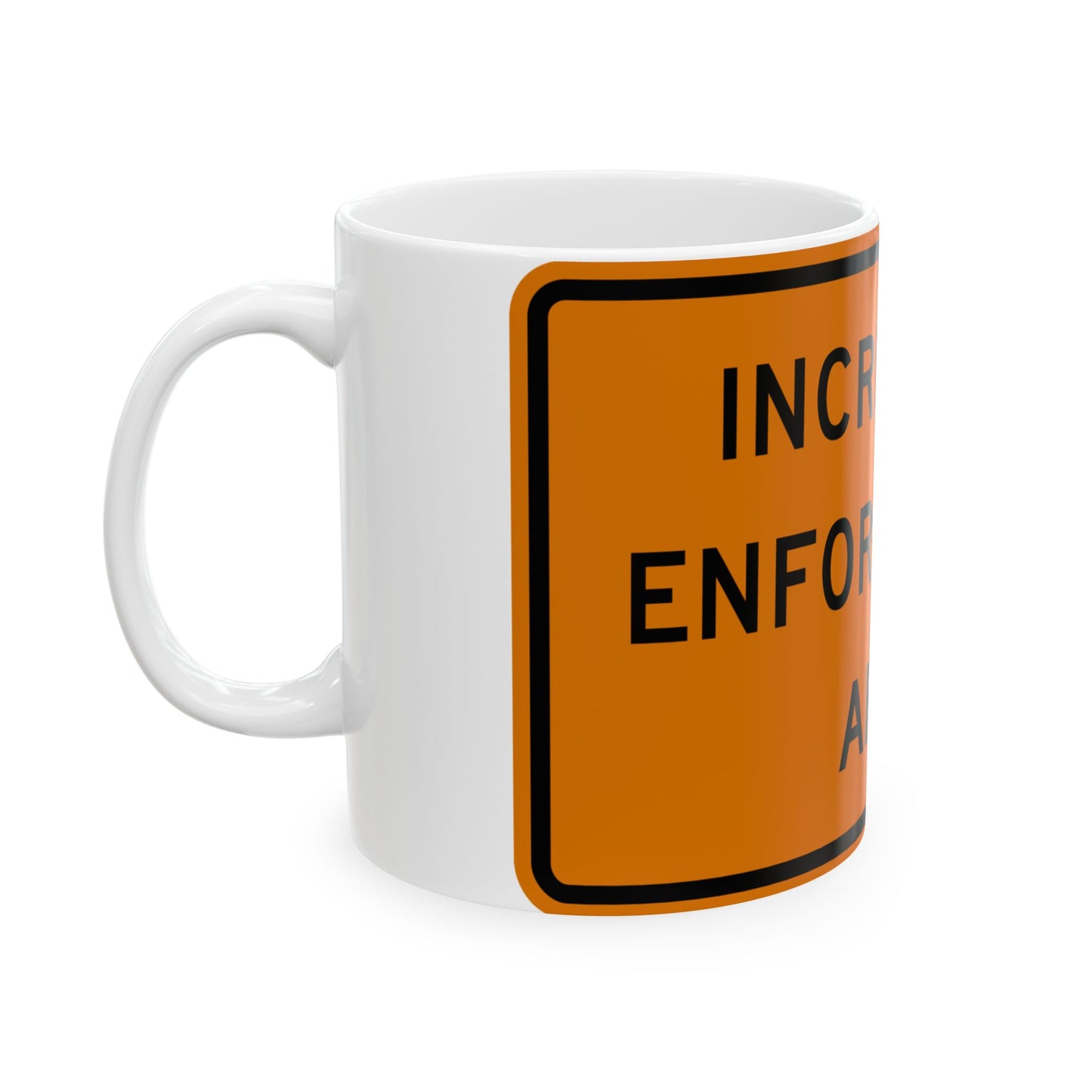 NYS NYW8-46 (New York) (Road Sign) White Coffee Mug