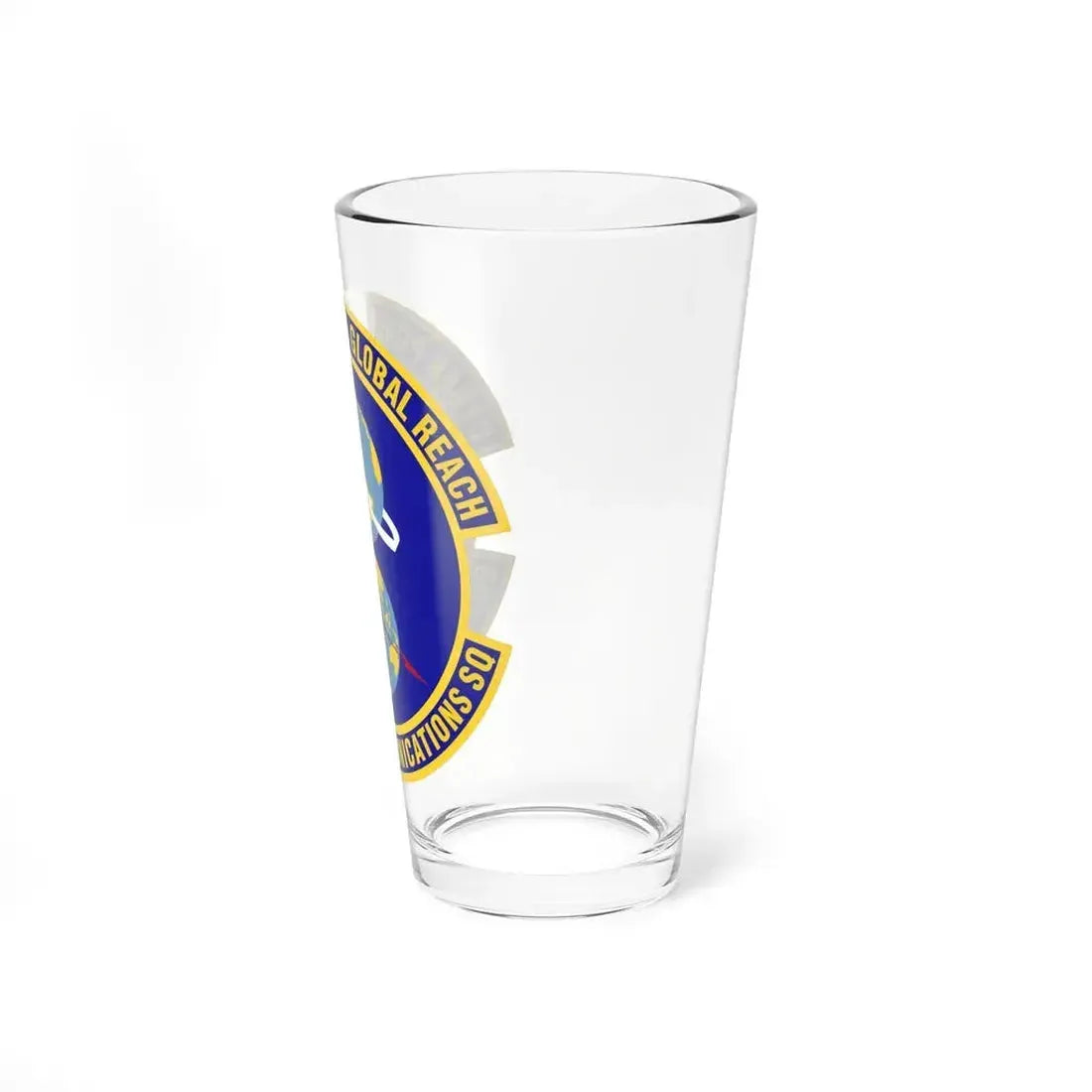 608th Air Communications Squadron (U.S. Air Force) Pint Glass 16oz - Go Mug Yourself