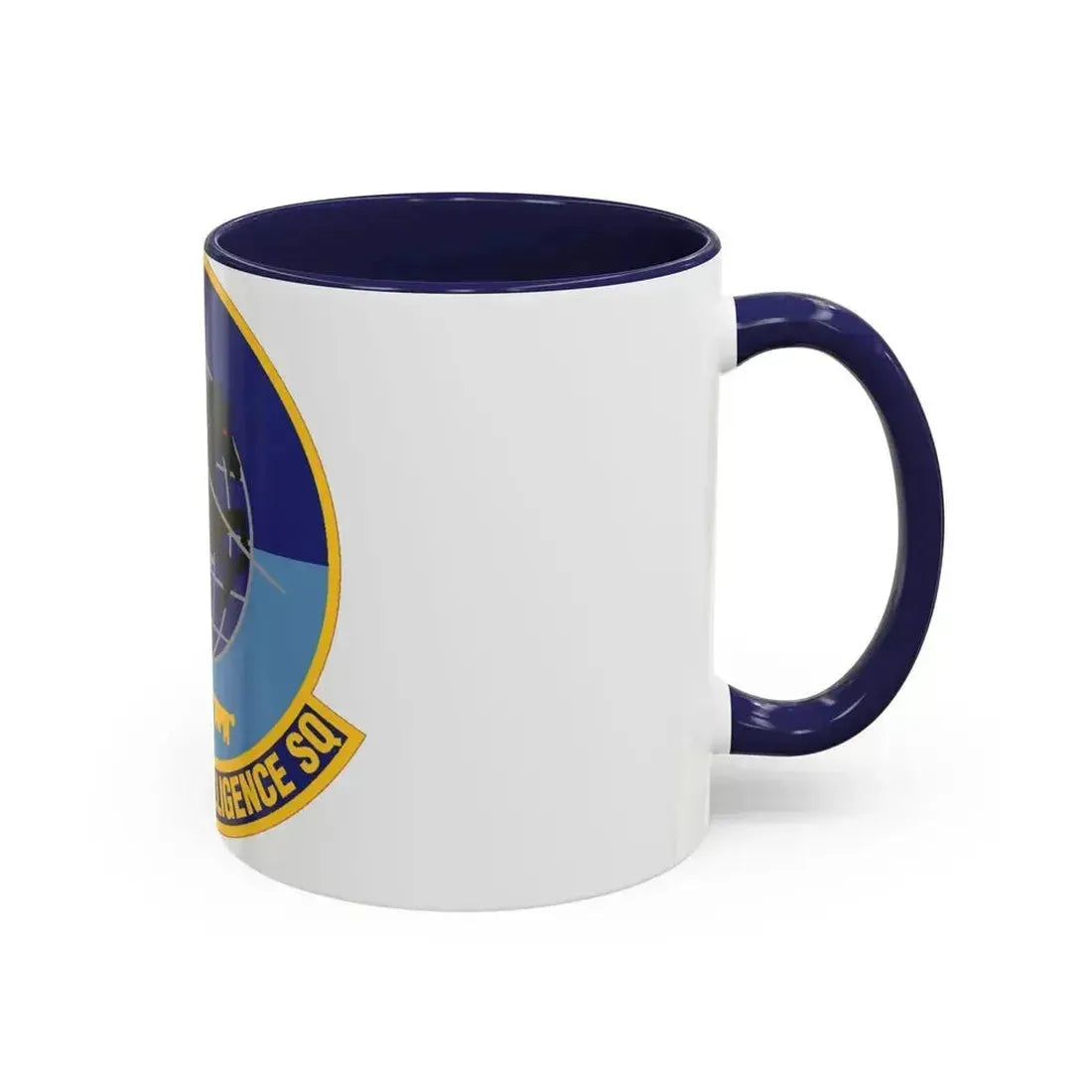 608th Air Intelligence Squadron (U.S. Air Force) Accent Coffee Mug - Go Mug Yourself