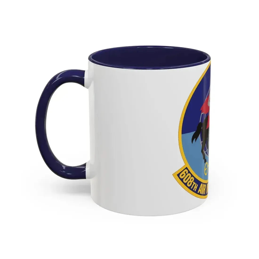 608th Air Intelligence Squadron (U.S. Air Force) Accent Coffee Mug - Go Mug Yourself