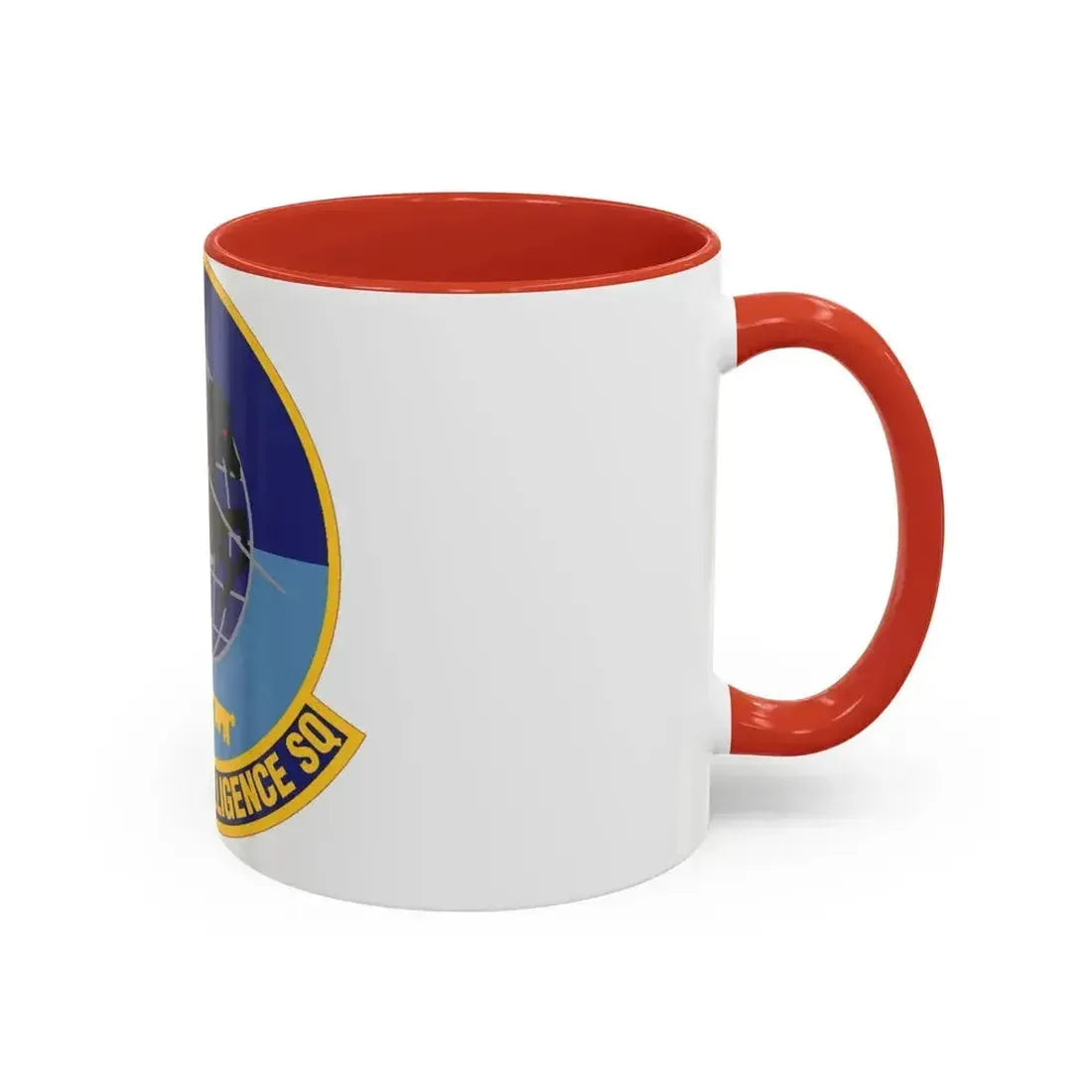 608th Air Intelligence Squadron (U.S. Air Force) Accent Coffee Mug - Go Mug Yourself