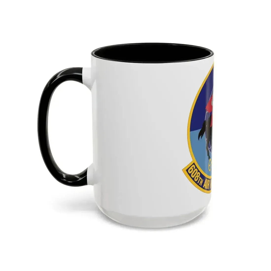 608th Air Intelligence Squadron (U.S. Air Force) Accent Coffee Mug - Go Mug Yourself