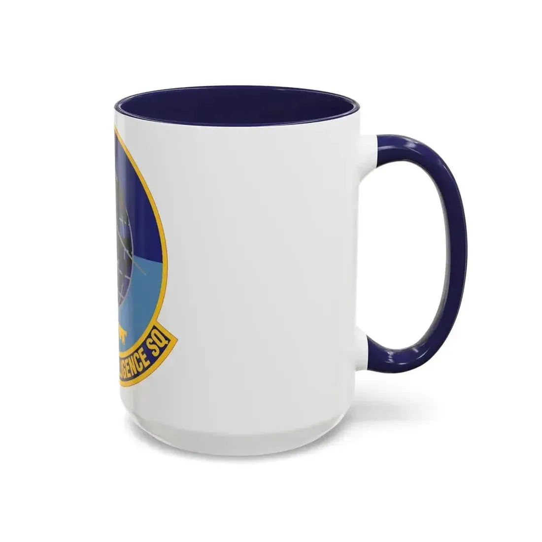 608th Air Intelligence Squadron (U.S. Air Force) Accent Coffee Mug - Go Mug Yourself
