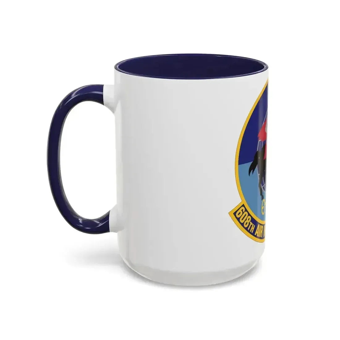 608th Air Intelligence Squadron (U.S. Air Force) Accent Coffee Mug - Go Mug Yourself