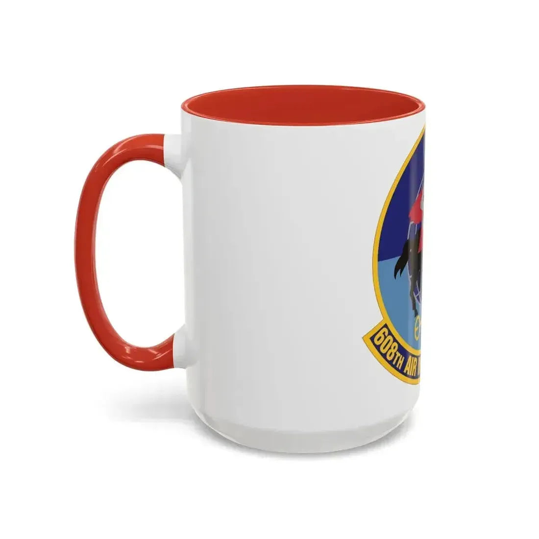 608th Air Intelligence Squadron (U.S. Air Force) Accent Coffee Mug - Go Mug Yourself