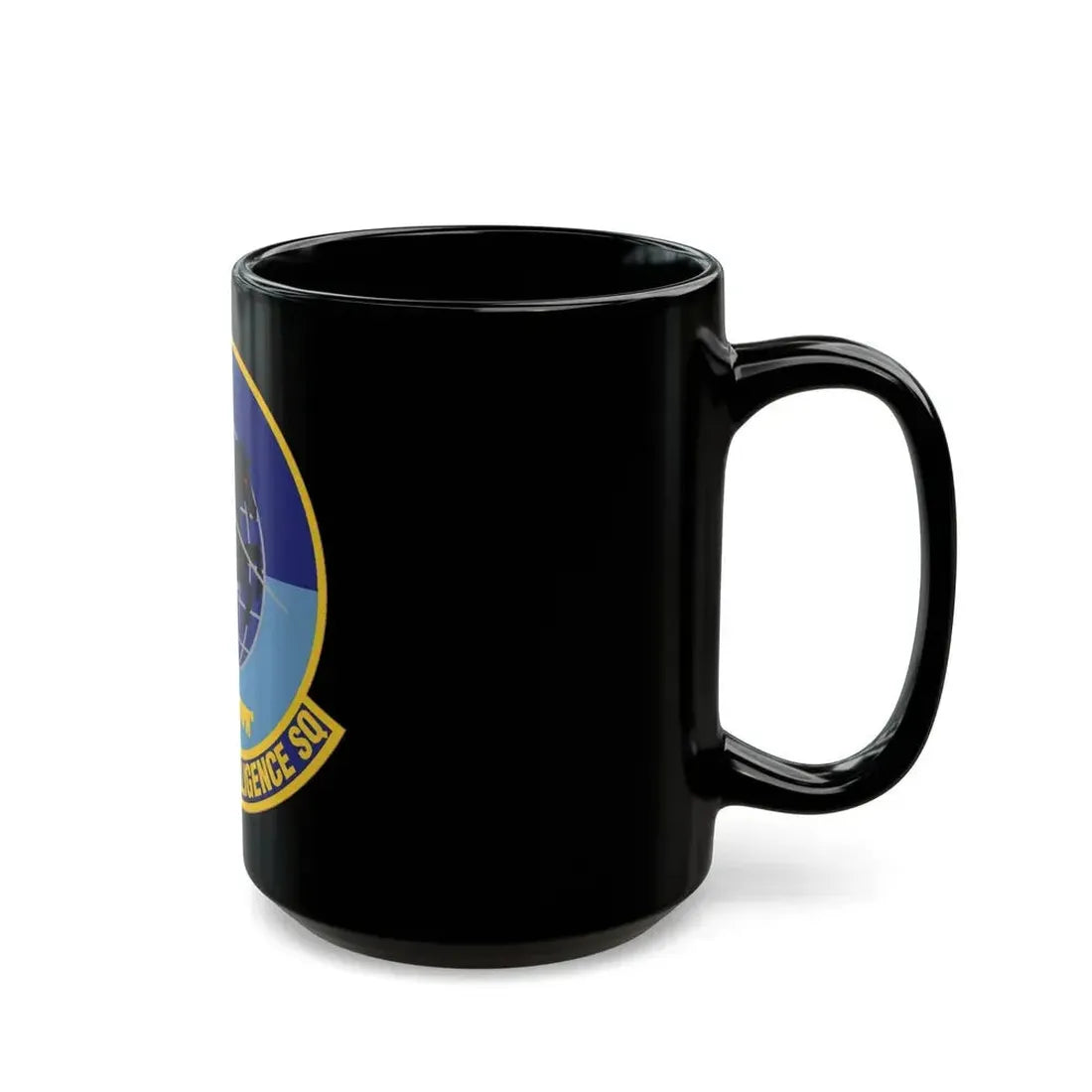 608th Air Intelligence Squadron (U.S. Air Force) Black Coffee Mug - Go Mug Yourself