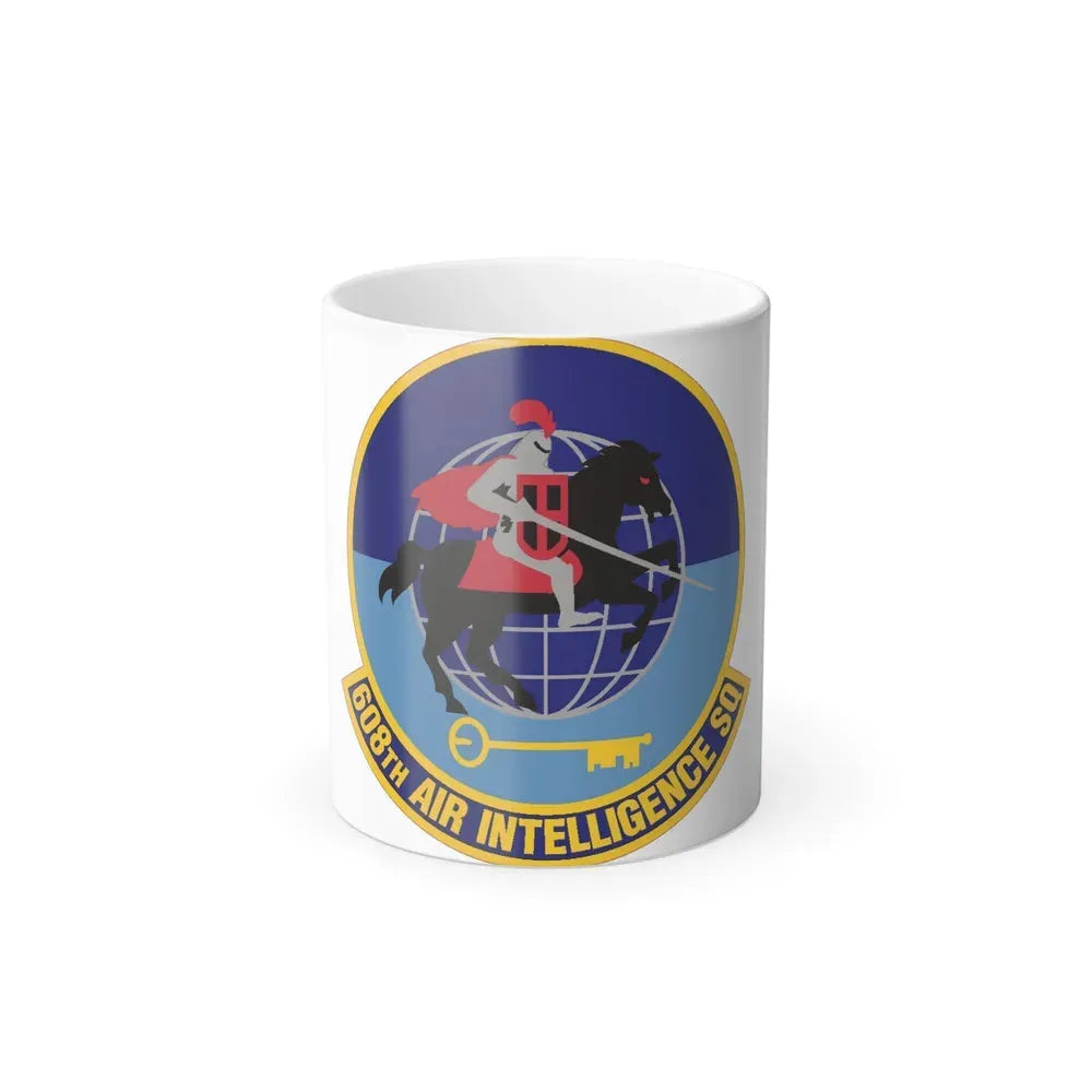 608th Air Intelligence Squadron (U.S. Air Force) Color Changing Mug 11oz - Go Mug Yourself