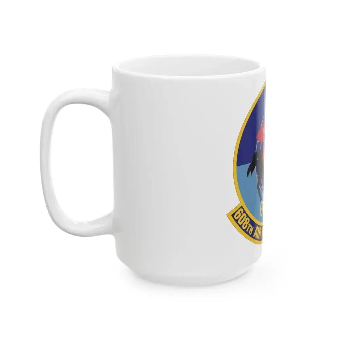 608th Air Intelligence Squadron (U.S. Air Force) White Coffee Mug - Go Mug Yourself