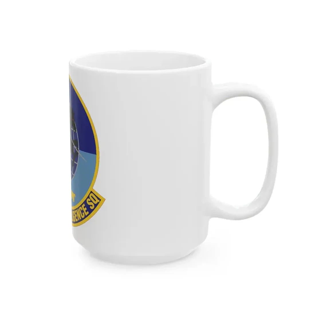 608th Air Intelligence Squadron (U.S. Air Force) White Coffee Mug - Go Mug Yourself