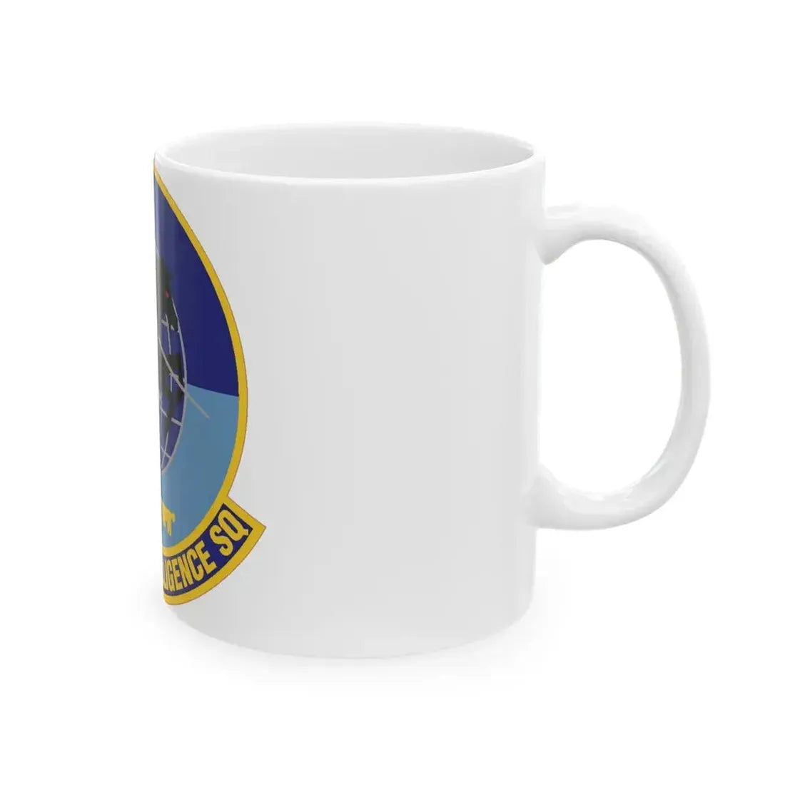 608th Air Intelligence Squadron (U.S. Air Force) White Coffee Mug - Go Mug Yourself