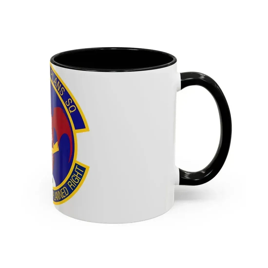 608th Combat Plans Squadron (U.S. Air Force) Accent Coffee Mug - Go Mug Yourself