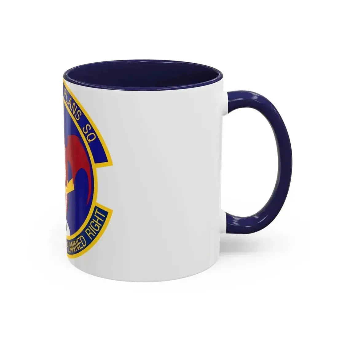 608th Combat Plans Squadron (U.S. Air Force) Accent Coffee Mug - Go Mug Yourself