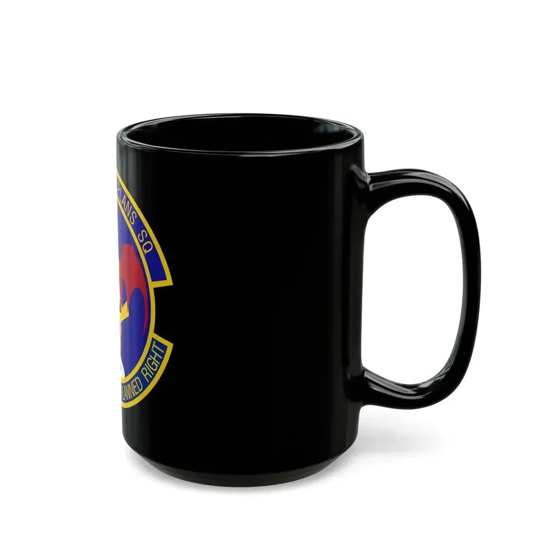 608th Combat Plans Squadron (U.S. Air Force) Black Coffee Mug - Go Mug Yourself
