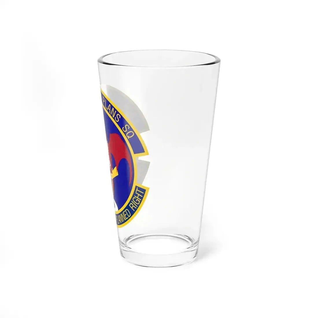 608th Combat Plans Squadron (U.S. Air Force) Pint Glass 16oz - Go Mug Yourself