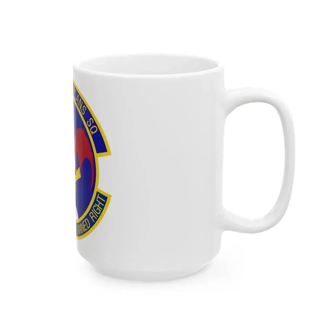 608th Combat Plans Squadron (U.S. Air Force) White Coffee Mug - Go Mug Yourself