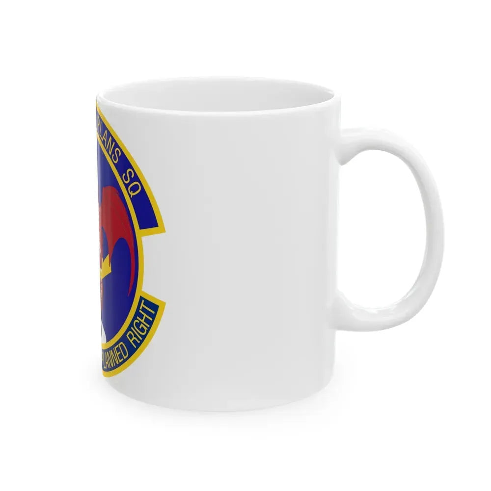 608th Combat Plans Squadron (U.S. Air Force) White Coffee Mug - Go Mug Yourself