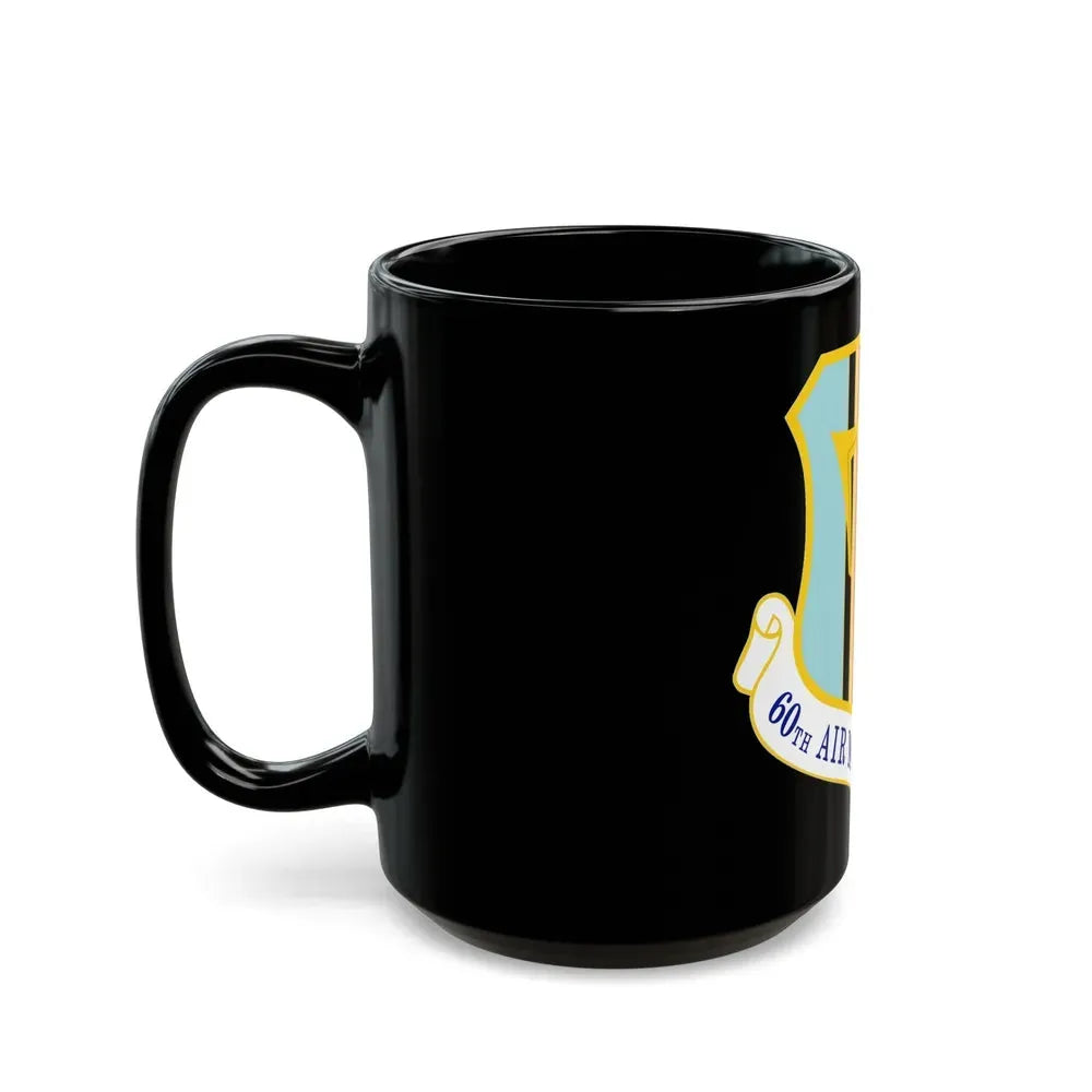 60th Air Mobility Wing (U.S. Air Force) Black Coffee Mug - Go Mug Yourself