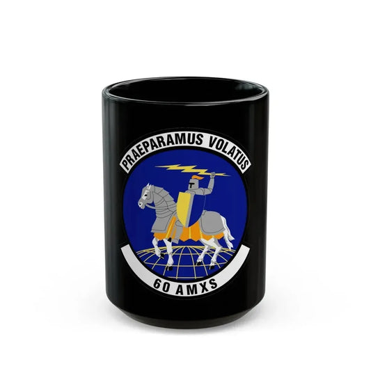 60th Aircraft Maintenance Squadron (U.S. Air Force) Black Coffee Mug 15oz - Go Mug Yourself