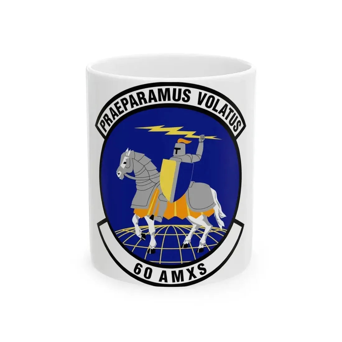 60th Aircraft Maintenance Squadron (U.S. Air Force) White Coffee Mug 11oz - Go Mug Yourself