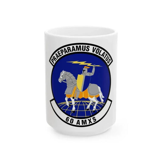 60th Aircraft Maintenance Squadron (U.S. Air Force) White Coffee Mug 15oz - Go Mug Yourself