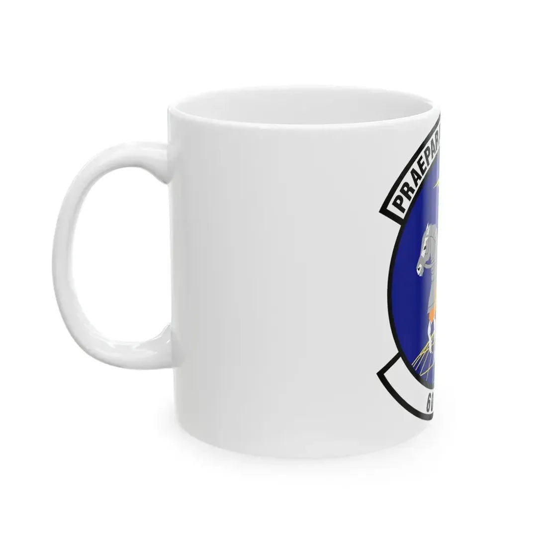 60th Aircraft Maintenance Squadron (U.S. Air Force) White Coffee Mug - Go Mug Yourself