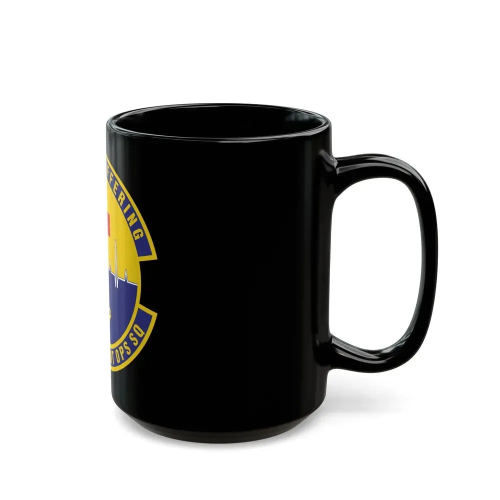 60th Inpatient Operations Squadron (U.S. Air Force) Black Coffee Mug - Go Mug Yourself