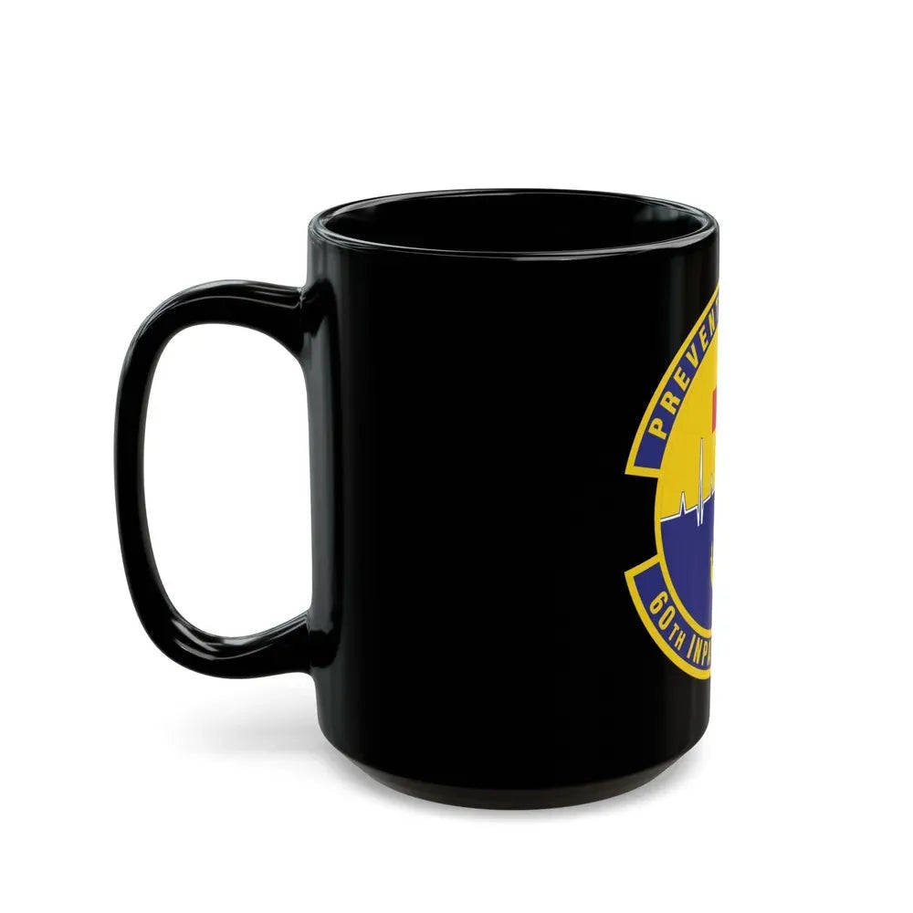 60th Inpatient Operations Squadron (U.S. Air Force) Black Coffee Mug - Go Mug Yourself