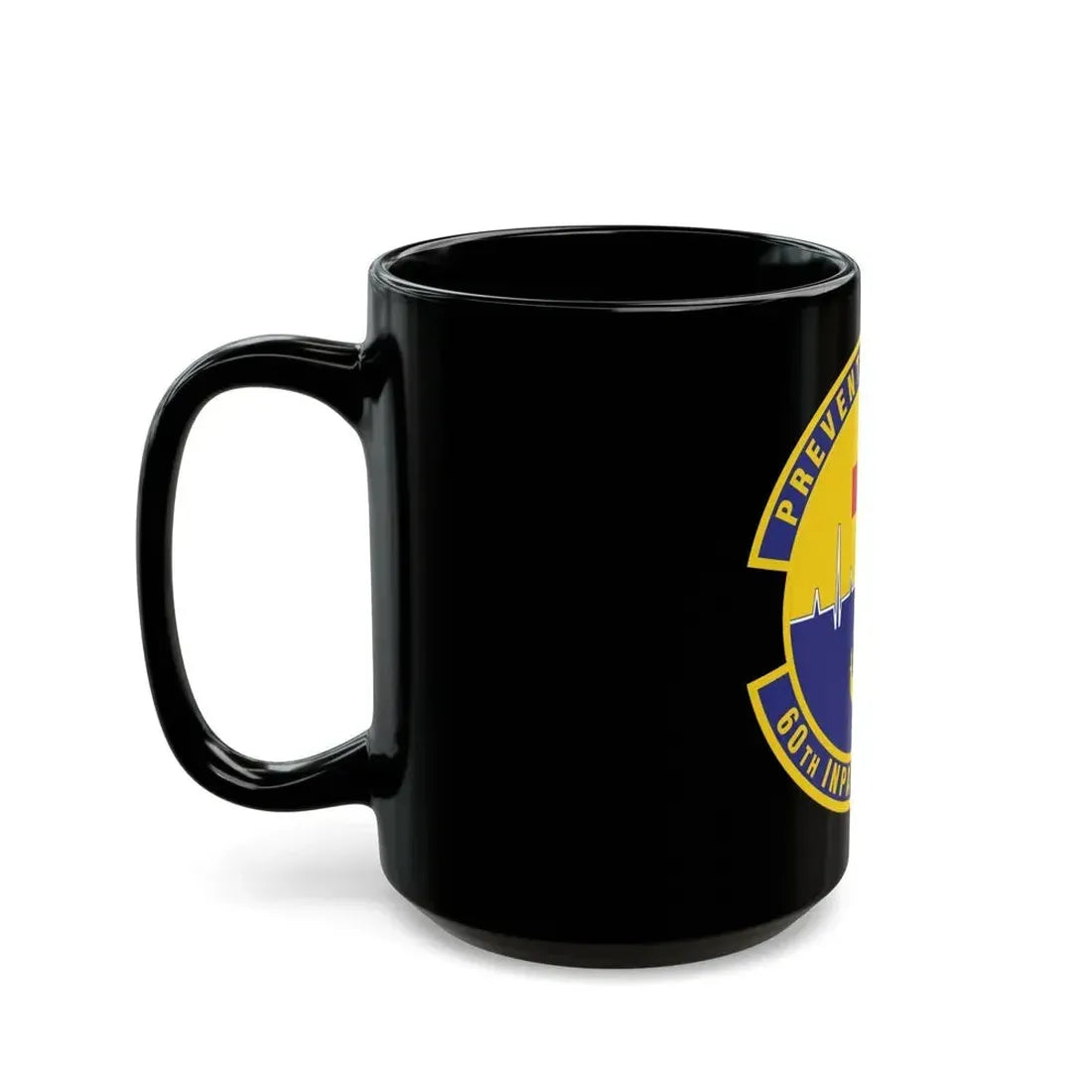 60th Inpatient Operations Squadron (U.S. Air Force) Black Coffee Mug - Go Mug Yourself