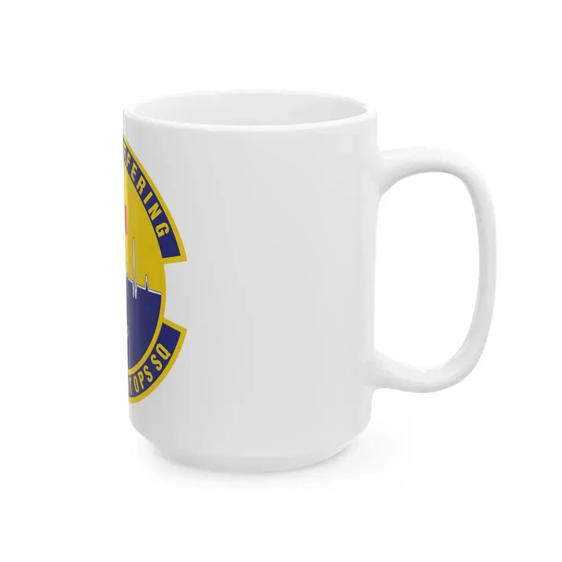 60th Inpatient Operations Squadron (U.S. Air Force) White Coffee Mug - Go Mug Yourself