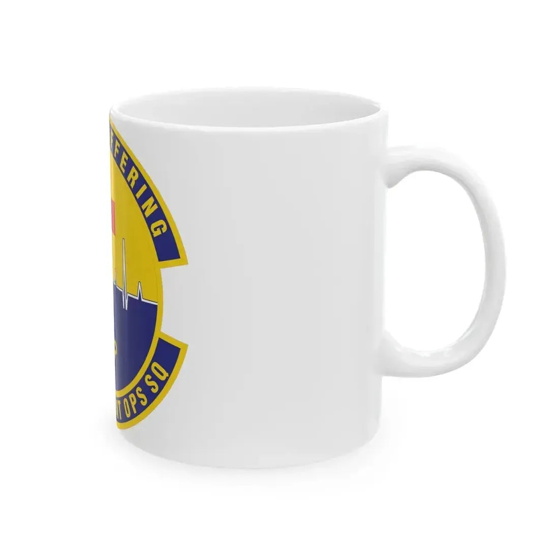 60th Inpatient Operations Squadron (U.S. Air Force) White Coffee Mug - Go Mug Yourself
