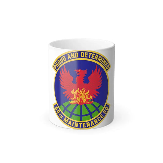 60th Maintenance Squadron (U.S. Air Force) Color Changing Mug 11oz - Go Mug Yourself