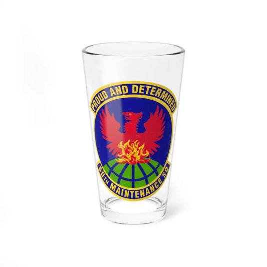 60th Maintenance Squadron (U.S. Air Force) Pint Glass 16oz 16oz - Go Mug Yourself