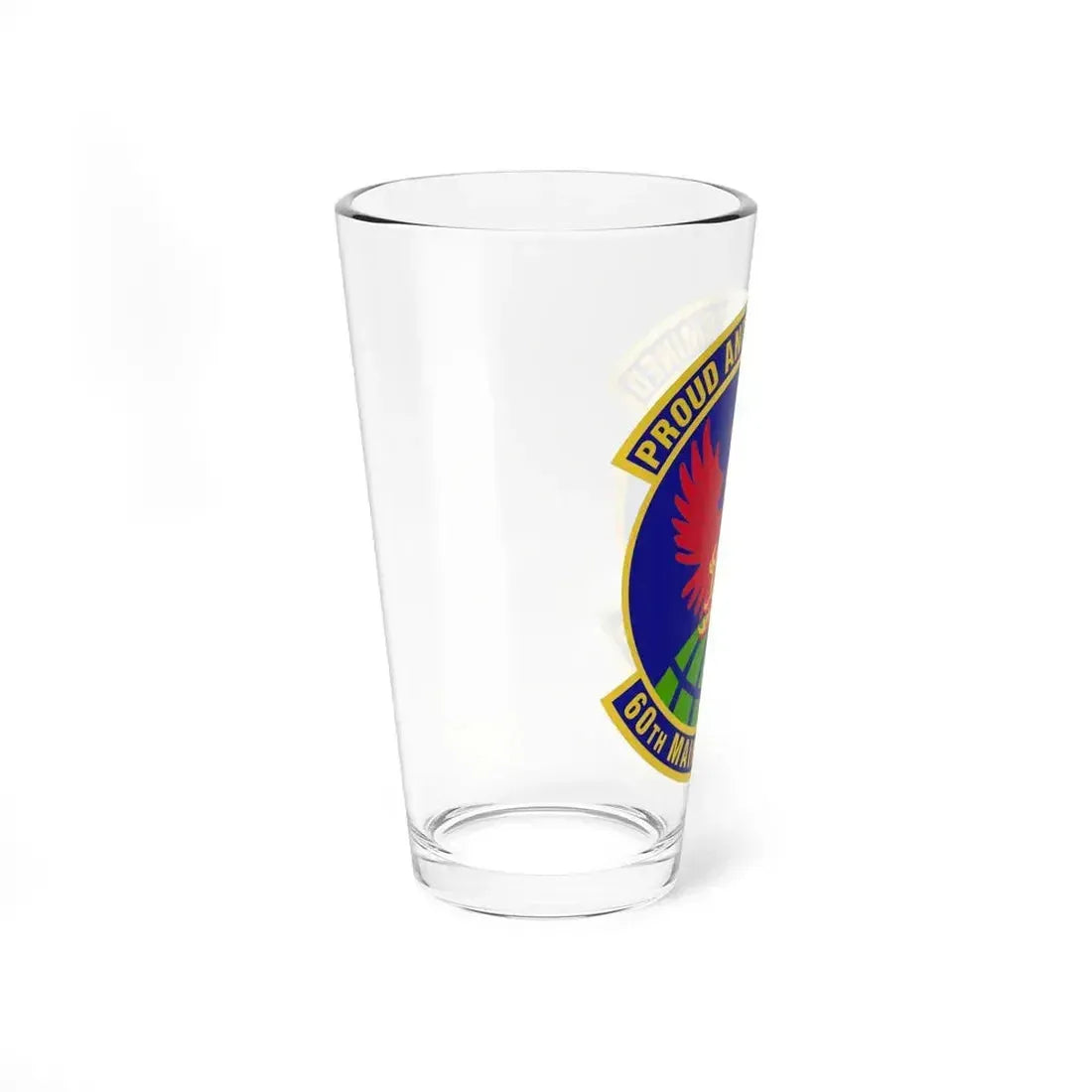 60th Maintenance Squadron (U.S. Air Force) Pint Glass 16oz - Go Mug Yourself