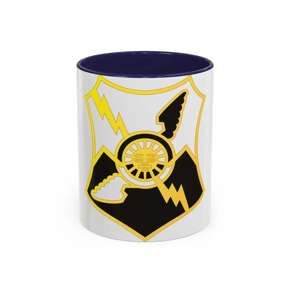 61 Air Defense Artillery Regiment (U.S. Army) Accent Coffee Mug 11oz Navy - Go Mug Yourself