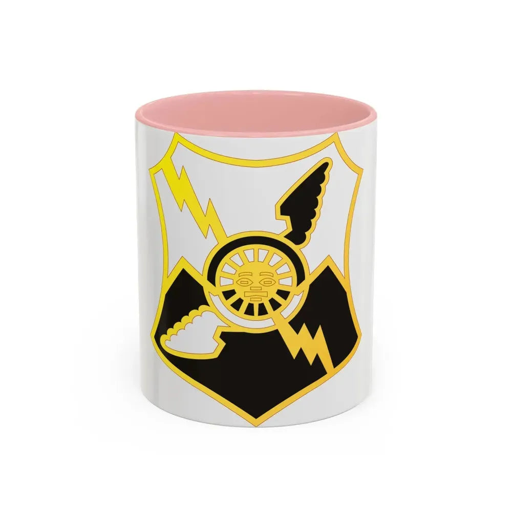 61 Air Defense Artillery Regiment (U.S. Army) Accent Coffee Mug 11oz Pink - Go Mug Yourself
