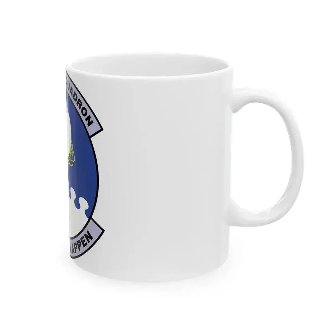 61 Communications Squadron AFSPC (U.S. Air Force) White Coffee Mug - Go Mug Yourself