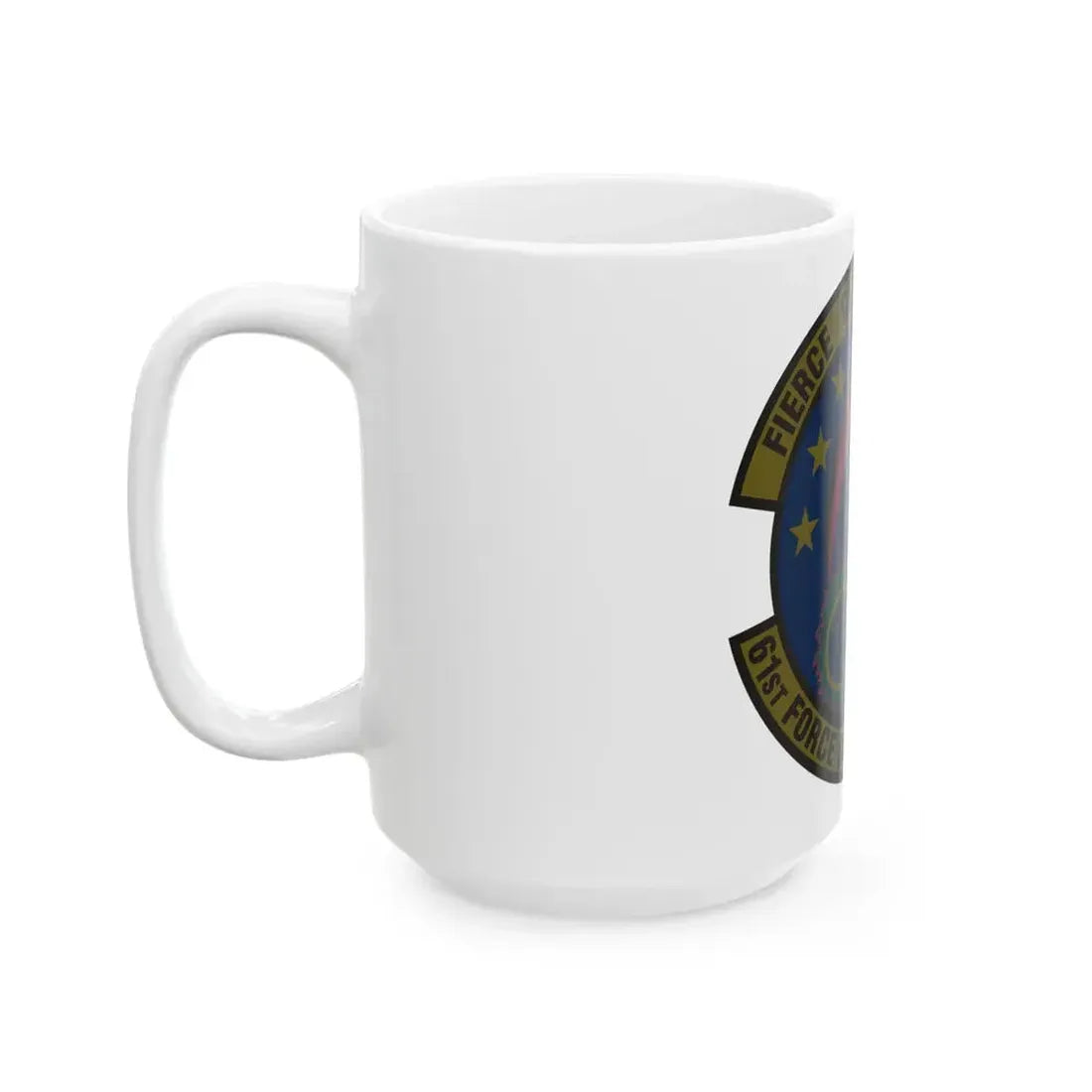 61 Force Support Squadron AFSPC (U.S. Air Force) White Coffee Mug - Go Mug Yourself