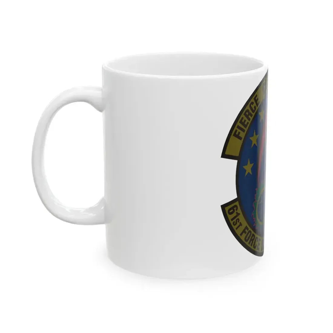 61 Force Support Squadron AFSPC (U.S. Air Force) White Coffee Mug - Go Mug Yourself