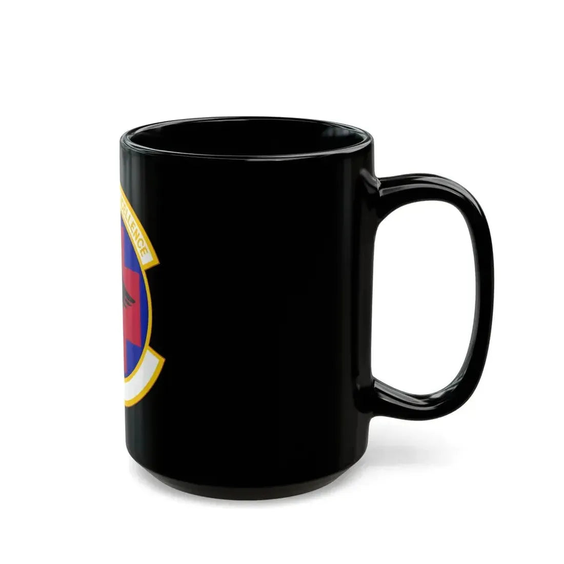 61 Medical Squadron AFSPC (U.S. Air Force) Black Coffee Mug - Go Mug Yourself