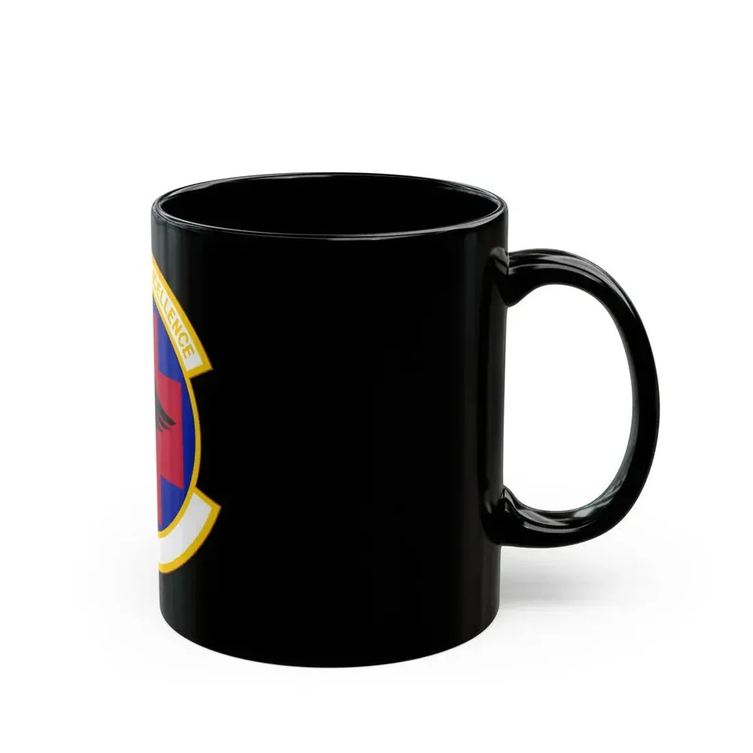 61 Medical Squadron AFSPC (U.S. Air Force) Black Coffee Mug - Go Mug Yourself