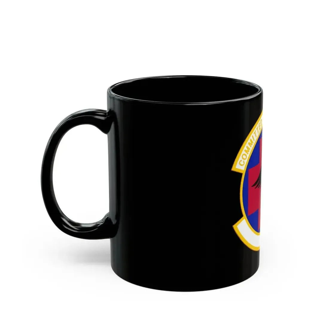 61 Medical Squadron AFSPC (U.S. Air Force) Black Coffee Mug - Go Mug Yourself
