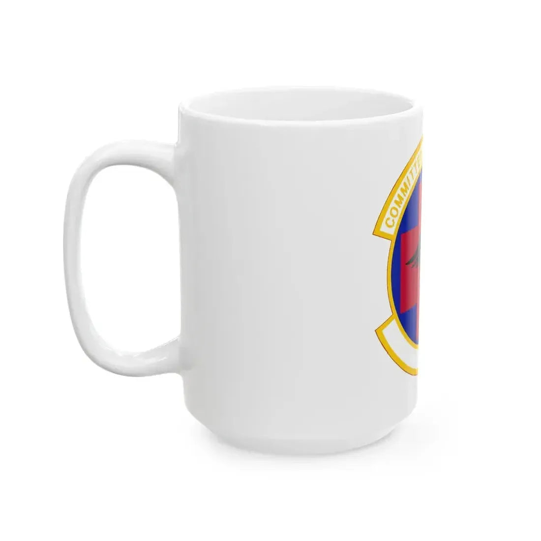 61 Medical Squadron AFSPC (U.S. Air Force) White Coffee Mug - Go Mug Yourself