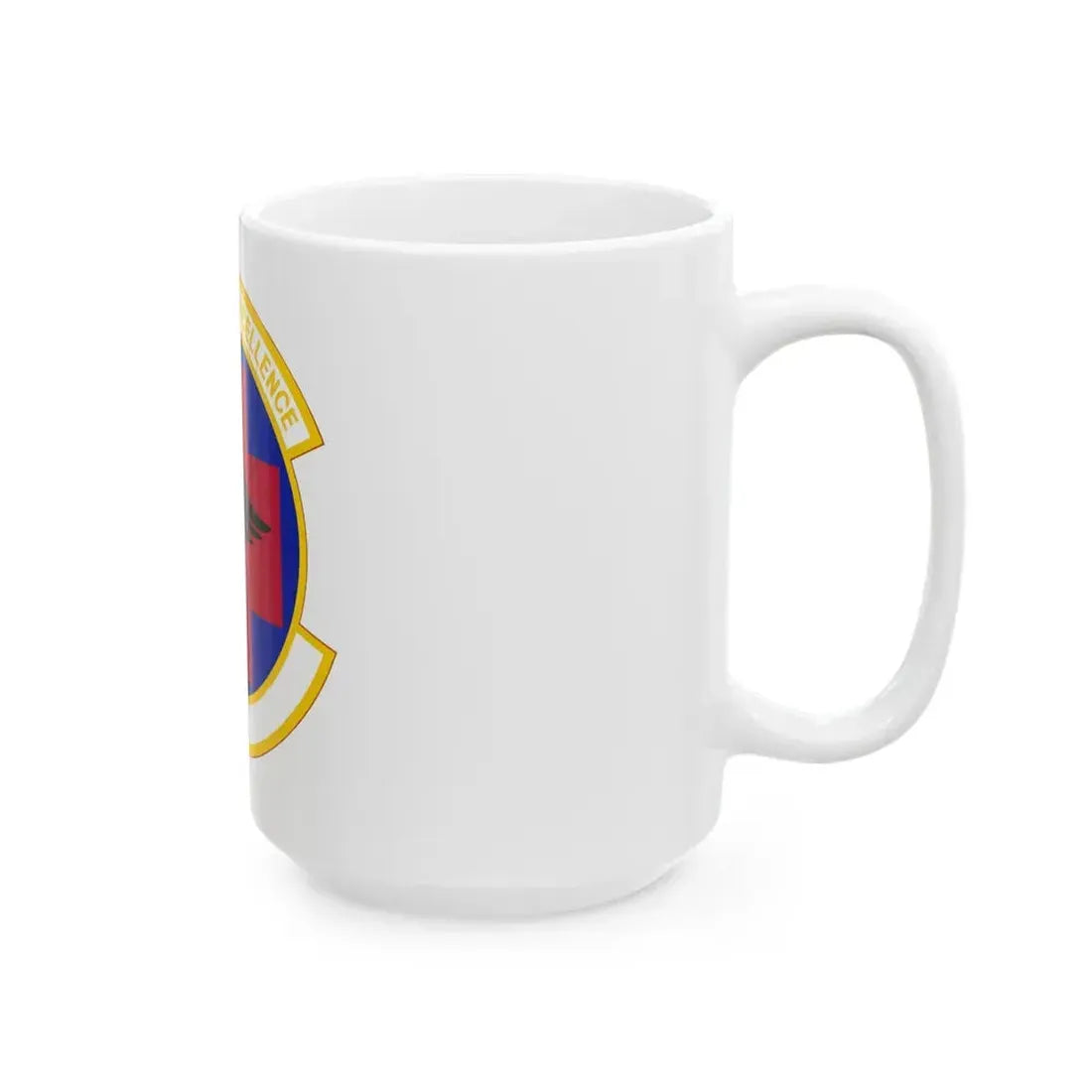 61 Medical Squadron AFSPC (U.S. Air Force) White Coffee Mug - Go Mug Yourself